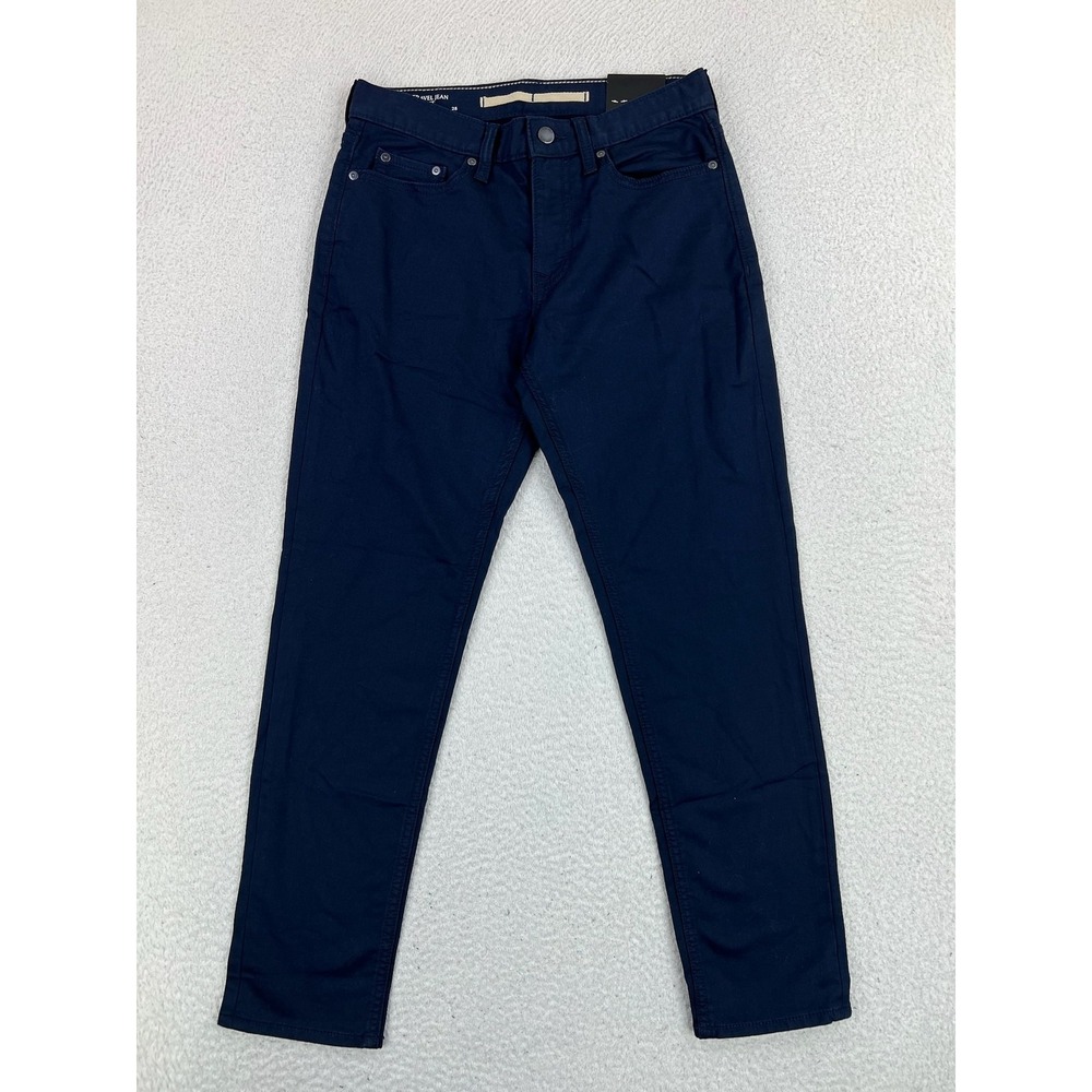 Banana Republic Travel Jeans Mens 28x28 Blue Slim Tapered Stretch Denim Washwell